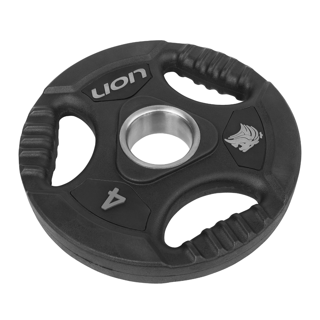 Anilha Lion Furo Olímpico 4 kg