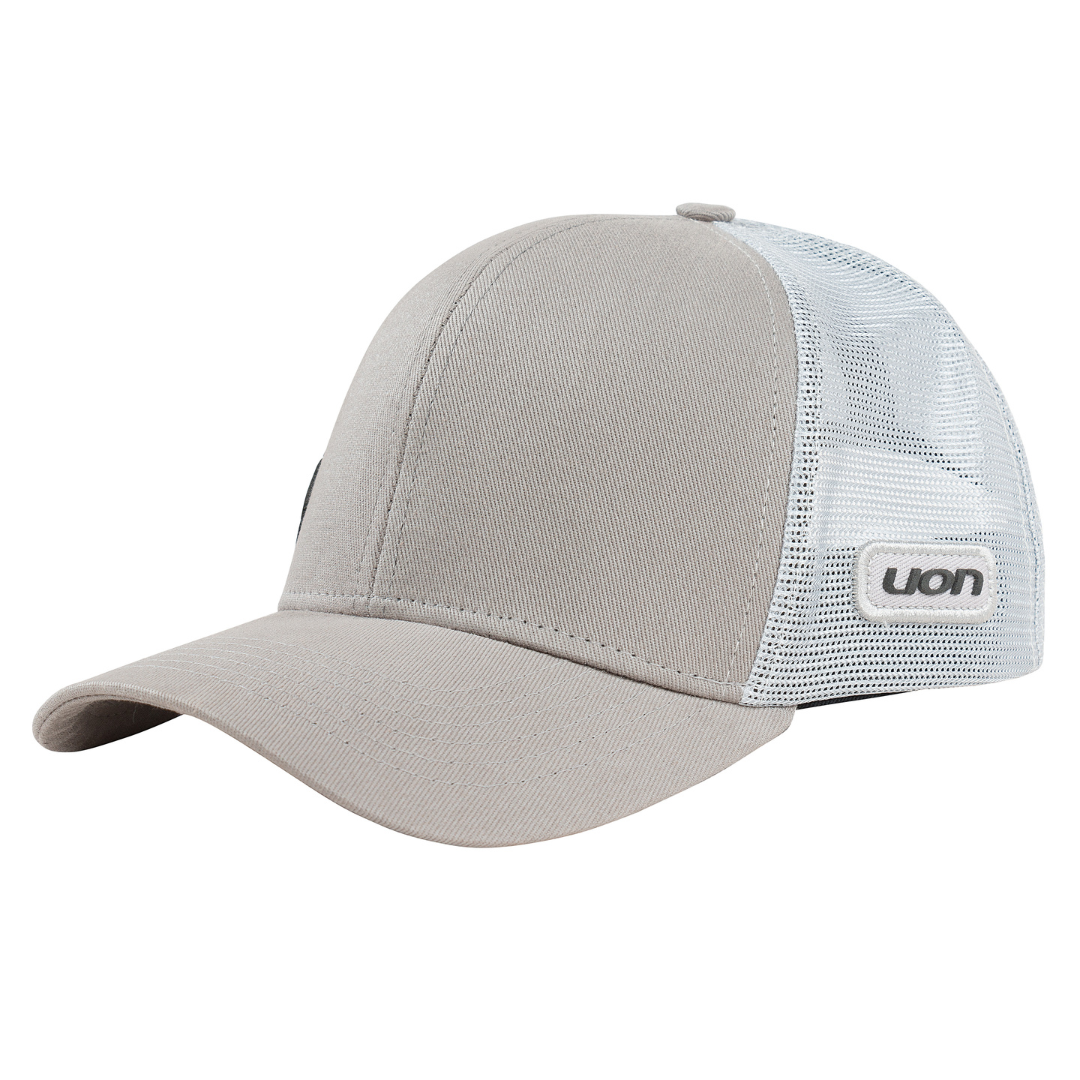 Boné Lion Aba Curva Trucker Esporte Cinza Unissex