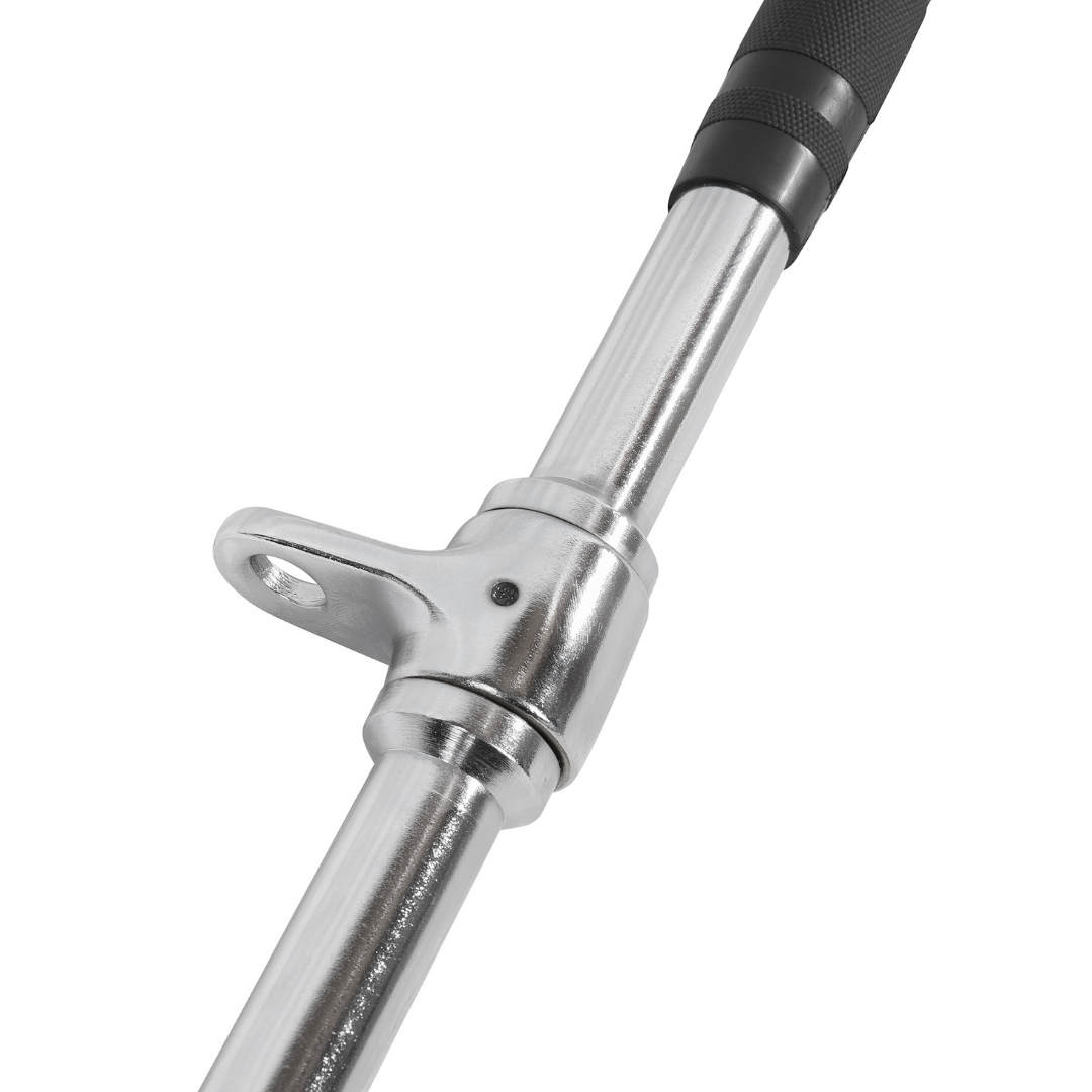 Puxador Barra Pulley Curvo com Giro Emborrachada 122cm