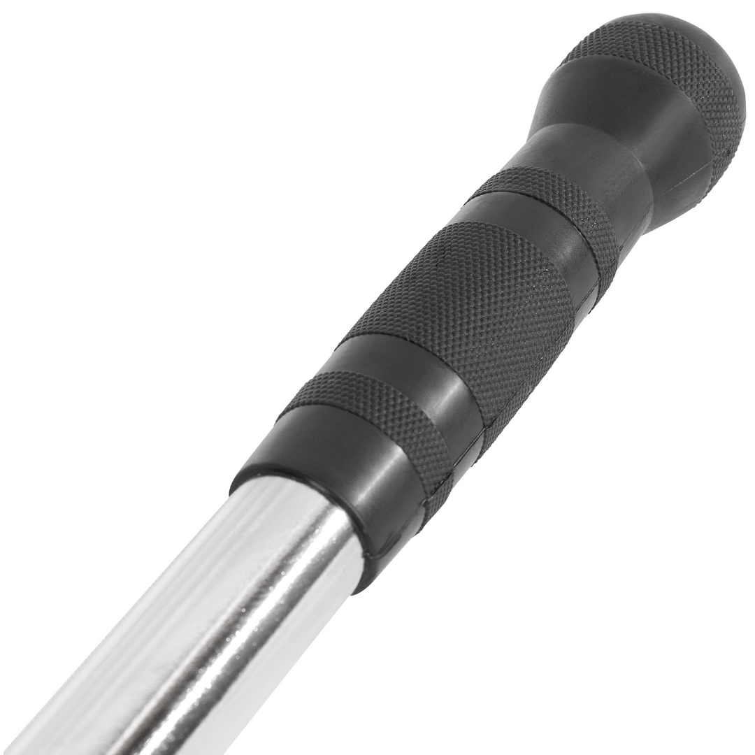 Puxador Barra Pulley Curvo com Giro Emborrachada 122cm