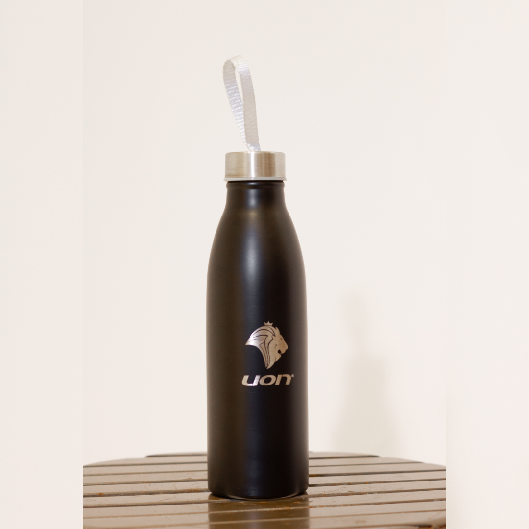 Garrafa Squeeze Lion Inox 500ml Premium Preto