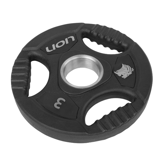 Anilha Lion Furo Olímpico 3 kg