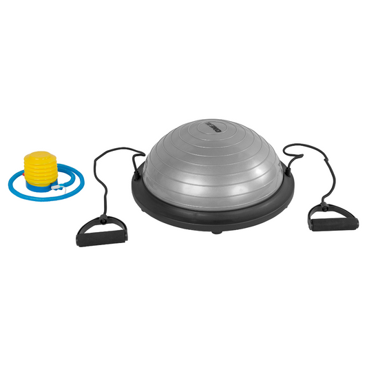 Meia Bola Bosu Inflável com Bomba e Acessório