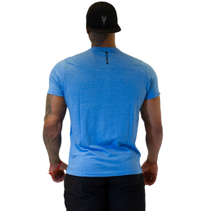 Camiseta Lion Masculina Malha Esportiva Azul