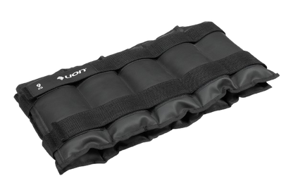 Kit Caneleira Tornozeleira Profissional 1 kg a 12 kg Impermeável Lion